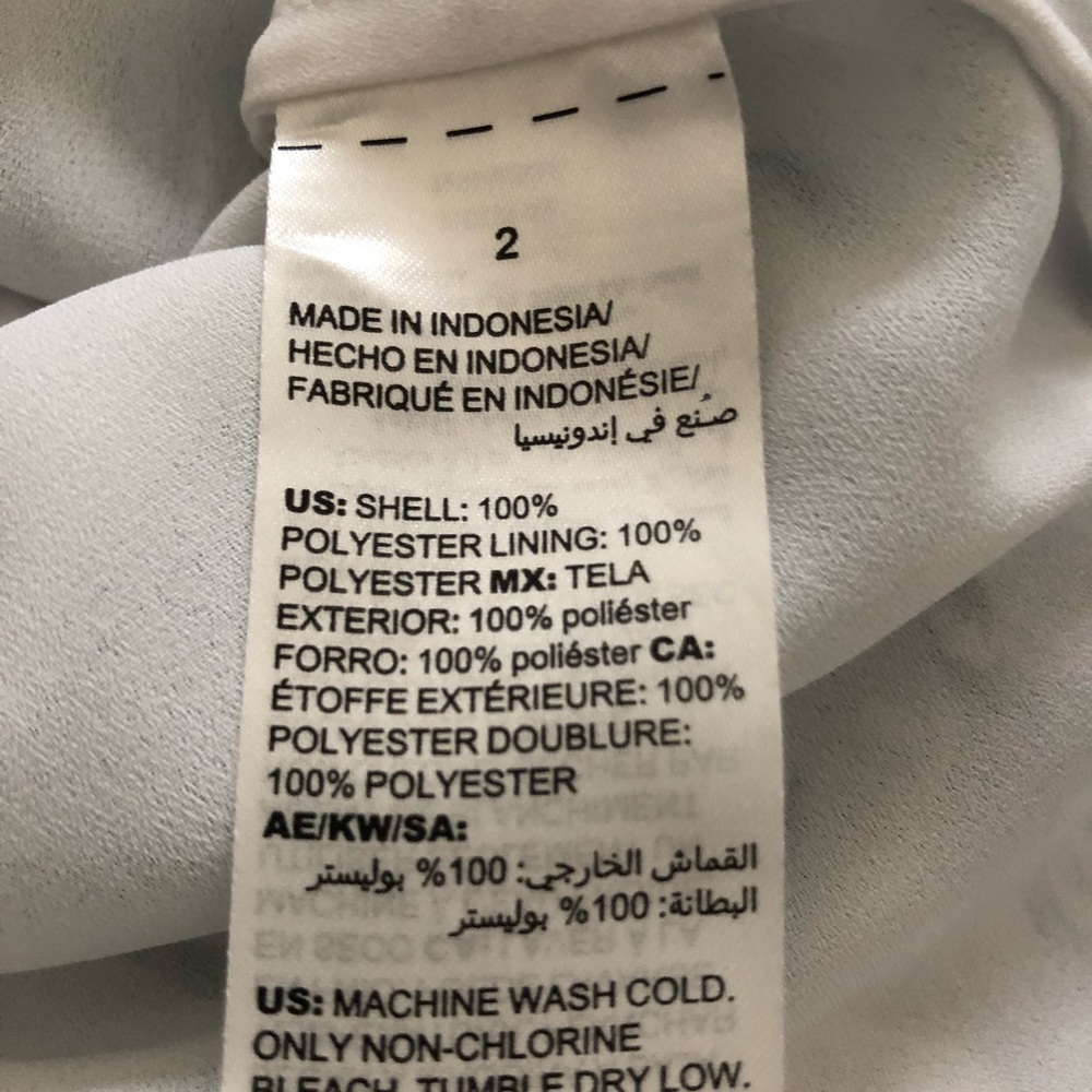 WHBM Pattern Blouse - Picture 7 of 7